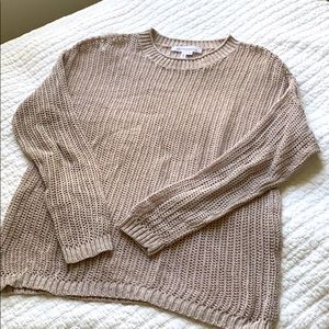 Knit sweater